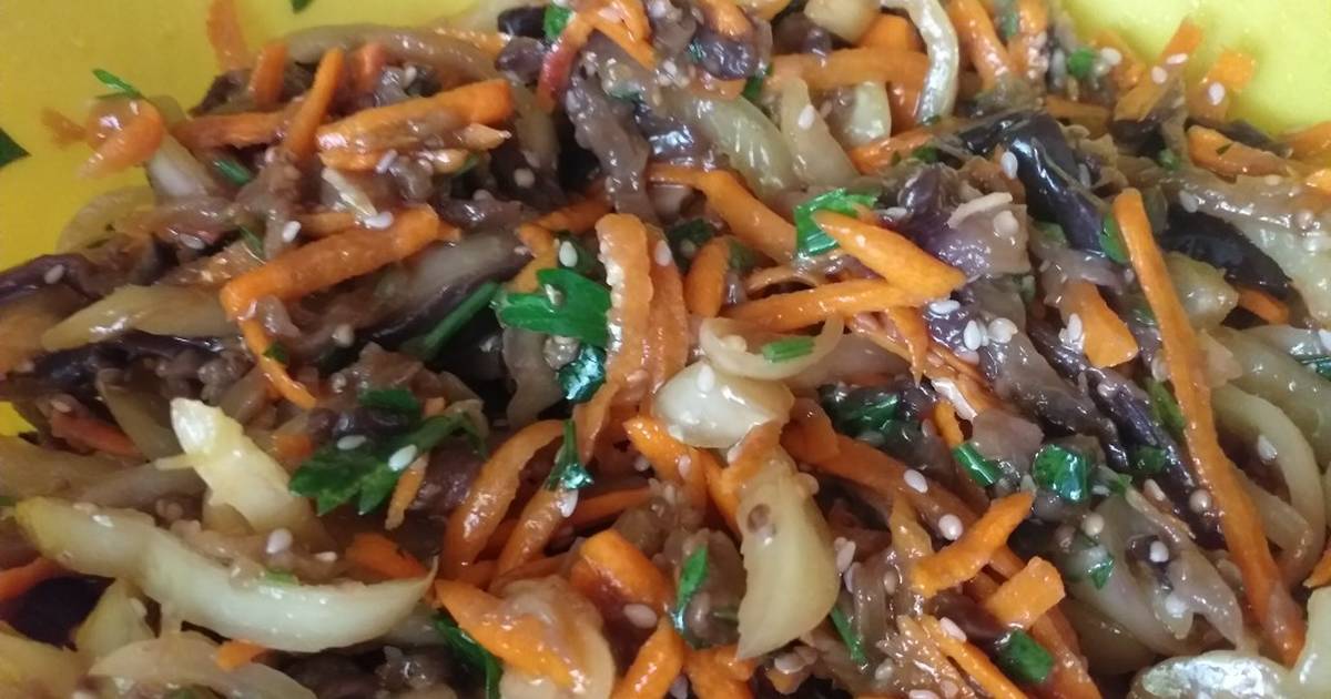 Баклажаны по-корейски - самые вкусные рецепты быстрого приготовления