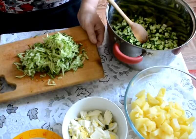 Окрошка на квасе