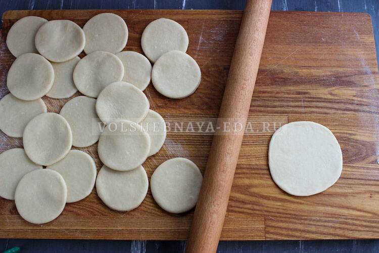 Вареники с капустой