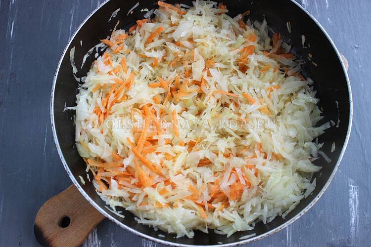 Вареники с капустой