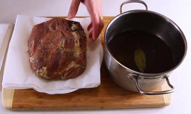 Буженина в рукаве: фото-рецепты + вкуснейший маринад