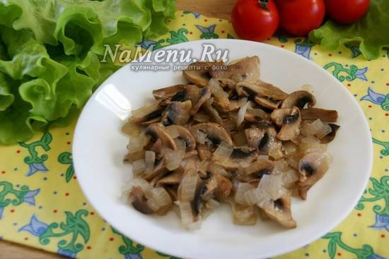 Салат с курицей и овощами: фото-рецепт