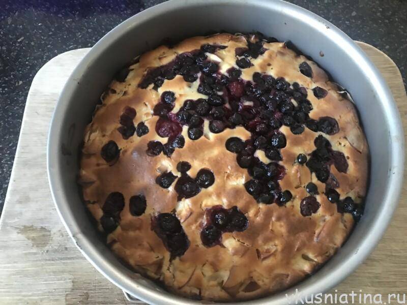 Пирог с яблоками в духовке: 7 фото рецептов