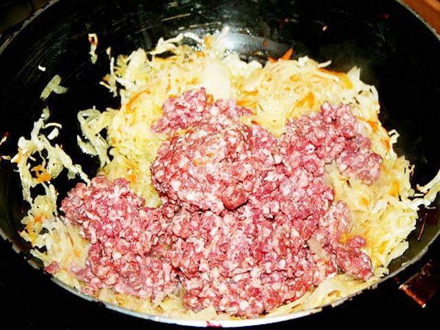 Вареники с капустой