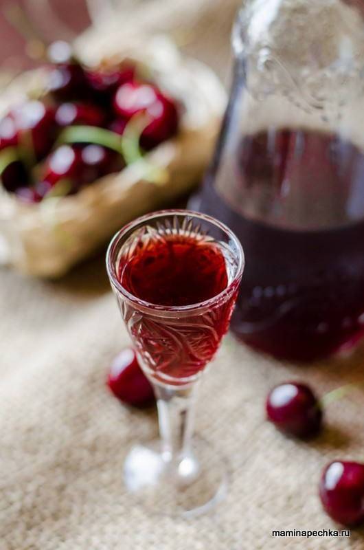 Вишневая настойка в домашних условиях