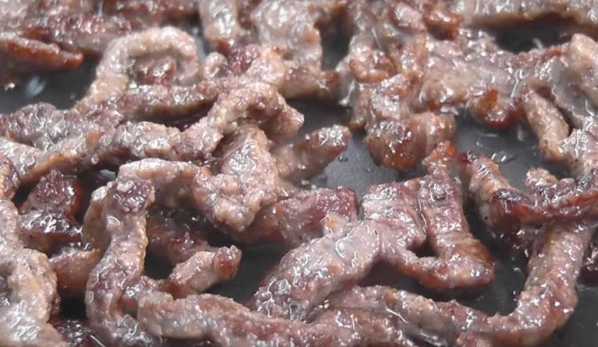 Салат из картошки и соленых огурцов — фото рецепт