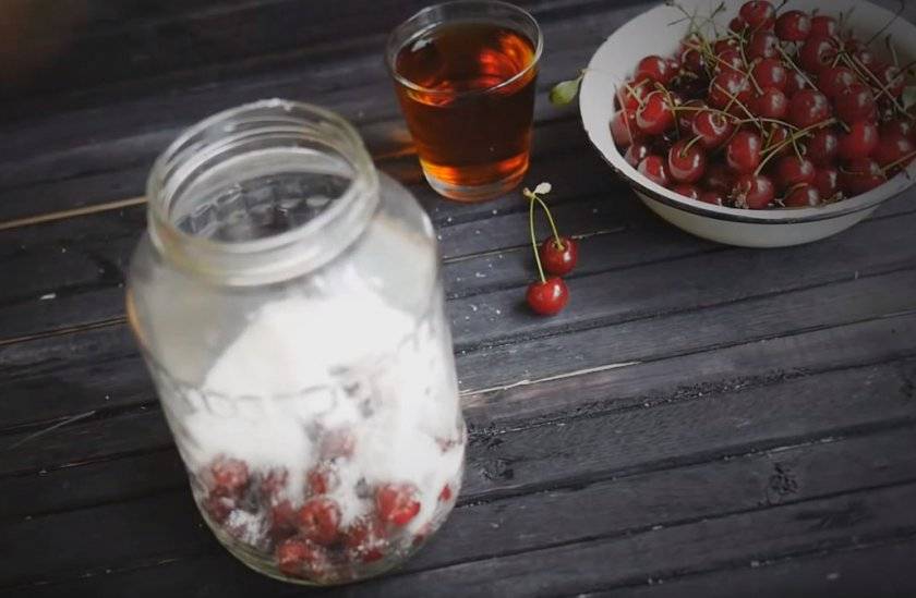 Вишневая настойка в домашних условиях