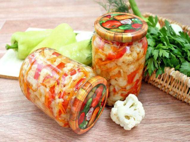 Цветная капуста на зиму