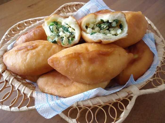 Постные пирожки с грибами