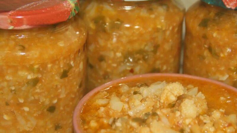 Цветная капуста на зиму