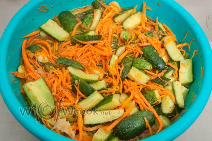 Хрустящие малосольные огурцы — фото рецепт