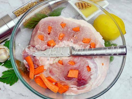 Буженина в рукаве: фото-рецепты + вкуснейший маринад